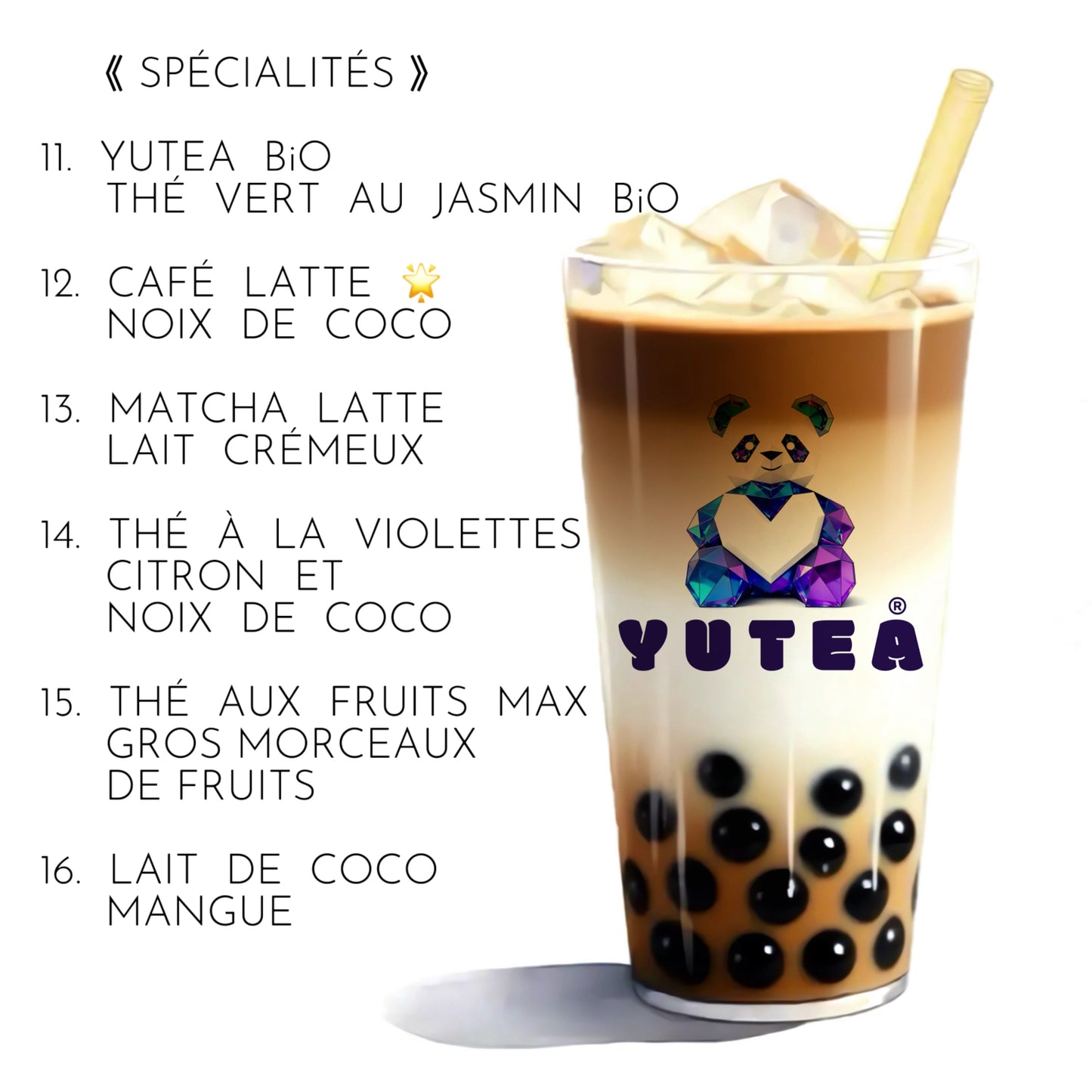《 SPÉCIALITÉS 》